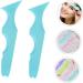 PLAFOPE 2pcs Lipstick Stencil Guide Mascara Eyebrow Reusable Multi-Function Ruler Makeup - Buy Online on GoSupps.com