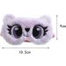 Buy Plush Cartoon Panda Eye Mask - Soft Light Purple Sleep Mask for Girls | International Shipping - Buy Online on GoSupps.com