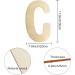30cm Large Wooden Letter for Crafts, Children's Names | Capital Alphabet, 5mm Thick Unfinished MDF | Nursery Wall Hanging Art, Home Decor - C - Buy Online on GoSupps.com