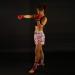 Tuff Sport Muay Thai Boxing Shorts Trunks - Large Multicolor | Martial Arts Training Gym Clothing - Buy Online on GoSupps.com
