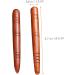 Minkissy 16-Piece Acupuncture Rod Set | Manual Thai Massage Tool & Reflex Zone Massager | Wood Foot & Trigger Point Self-Massage Tools - Buy Online on GoSupps.com