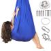 Sensory vertical cloth sensory full body socks yoga towel for hanging sensory full body socks for autism Stretchy Sensory Body Sox for stress reduction with accessories 280*150cm blue