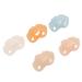 Silicone Baby Pacifiers Clean Washable 5 Pack Silicone Pacifiers for Babies (Type 2)
