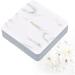 JECOMPRIS Mini Container Case for Contact Lenses White Eyes Mini Cleaning Kit with Square Stand Ideal Lensetui for Travel & Storage - Buy Online on GoSupps.com