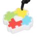 Sensory Chew Necklace - Silicone Teething Necklace for Pain Relief and Oral Sensory Needs - Buy Online on GoSupps.com