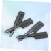 Mipcase 4pcs Stainless Steel Eyelash Comb & Eyebrow Brush Set - Portable Grooming Tools for False Lashes & Eyelash Mascara - Ideal Mini Lash & Brow Comb - Buy Online on GoSupps.com