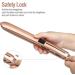 Culwad 2 in 1 Ceramic Hair Straightener and Curling Iron with LCD Display - Adjustable Temperature, Dual Voltage, Gold - Buy Online on GoSupps.com