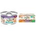 Beyond Grain Free Natural Wet Cat Food: Turkey Sweet Potato & Spinach + Poultry P t Variety Pack Cat Food + Cat Food Poultry P t