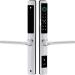 APP Waterproof Smart Fingerprint Password Lock Bridge-Cut Aluminum Alloy for Outdoor Push Pull Sliding Frame Glass Door (Color : Silver A 8535) (Black a 8560) - Buy Online on GoSupps.com
