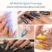 2 Pcs 15ml No Wipe Gel Top Coat & Base Coat Set - Hema-Free Long Lasting Glossy Finish for Nail Art - Perfect Gift for Women & Nail Salons - Buy Online on GoSupps.com