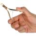 Cuticle Trimmer 1 Cuticle Nippers Professional Stainless Steel Cuticle Cutter Cuticle Remover Clipper Dead Skin Scissor Nail Manicure Tool Gold for Fingernails and Toenails - Buy Online on GoSupps.com