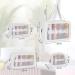 5PCS Clear Waterproof Toiletry Travel Bags - Portable Airport Cosmetic Bags (White) - Buy Online on GoSupps.com