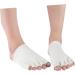 minkissy 2 Pairs Cracked Foot Socks Fingerless Gloves Open Toe Gel Socks Men Gel Toe Socks Five Toe Gel Socks Foot Care Supplies Moisturizing Socks Five Toes White Heel Cover - Buy Online on GoSupps.com
