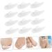 12pc Silicone Gel Middle Toe Support Pads Set - Foot Cushions for Running, Hammer Toe Relief & Toe Separation - Buy Online on GoSupps.com