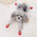 Tiny Dog Cat Boots Socks Small (Pack of 4) - Adjustable Waterproof Breathable Anti-Slip Sole for All Weather Paw Protection in Black - Buy Online on GoSupps.com