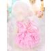 MaruPet Puppy Love Princess Skirt Pleated Tutu Dress - Pink Medium - Buy Online on GoSupps.com
