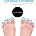Gel Toe Separators Bunion Corrector & Alignment Socks for Foot Pain Relief - Men & Women - Buy Online on GoSupps.com