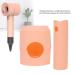 Silicone Hair Dryer Protective Cover for Dyson | Anti-Scratch Shockproof Dustproof Case - Coral Orange - Buy Online on GoSupps.com