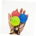 Therapeutic Hand Balls for Stress Relief - BUIFULSIC Squeeze Finger Grip Balls - Decompression Hand Therapy - 20x5cm Blue - Buy Online on GoSupps.com