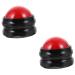 Beavorty 2 STK massage globe Self-massager Manual foot massage devices massage ball training ball yoga supply handheld accessories fitness equipment exercise ball gymnastics ball art resin red