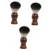 Angoily 3st wooden tool Buddhist altar arch Nagel Charms Rasur for men styling beards men beard brush. Cleaning brush shaving brush man beauty tools bamboo as shown x 3 pieces 11x3.2cmx3pcs