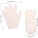 Beaupretty 1 Set Silicone and Foot Mask Cover Moisturizing Gel Socks for Dry Skin Lotion Socks Silicone Socks for Dry Cracked Feet Women Hand Moisturizer Gloves 19.50X15.00X0.10CM As Shown - Buy Online on GoSupps.com