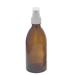 150 ml brown glass bottle with atomizer Kosmetex syrup bottle narrow neck bottle 150 ml