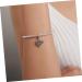 NUOBESTY 1pc Love Flag Pendant Flags Wrist Chain Accessory Heart American Flag Bracelet S925 United States - Buy Online on GoSupps.com