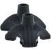 Pack of 2 Anti-Slip Quad Rubber Replacement Tip Base for Elderly Cane Walking Stick Crutches 7/8 Inches Family Present - Buy Online on GoSupps.com