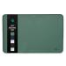 Pet Junkie Silicone Dog Bowl Mat for Pet Food and Water Bowls, Waterproof Dog or Cat Feeding Placemat for All Types of Floors Green
