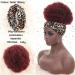 10 Inch Synthetic Buns Boy Wig | Afro Puff Hair Accessories for Girls & Women - Perfect Ballerina Look - Buy Online on GoSupps.com