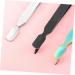 minkissy 1pc Nail Art Nail Art Clip Nail Pincher Professional Nail Nail Tool Clamp Shaping 17*0.9cm Silver - Buy Online on GoSupps.com