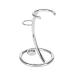 Razor holder Metal Razor Razor Stand Restaurant for shaving brushes for shaving brushes and shaving razor Razor brush Stand holder 2 in 1 curved design gift idea for men for classic razor planes