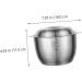 Milisten 3 Pcs Lard Can Stainless Steel Containers Pasta Containers Kitchen Supply Grease Storage Can Sauce Pot Grease Container Fruit Strainer Steam 304 Stainless Steel Chocolate - Buy Online on GoSupps.com