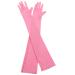 FRCOLOR FRCOLOR 1 Pair Long Elbows Woman for Dance Tea Party Long Women Elastic Women Anti-Sun Long Bride Polyester