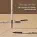 ETUDE Bare Edge Brow Pencil 03 Grey Brown - Hexagon Brush Brow Mascara for Zero Clump & Defined Brows - Buy Online on GoSupps.com