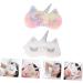 Beaupretty 6 Pcs Unicorn Eye Patch Plush Sleep Masks - Soft White Eye Masks for Restful Sleep - International Shipping Available - Buy Online on GoSupps.com