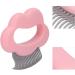 Buy Cat Comb - Skin-Friendly Elastic Half-Curved Massage Comb for Cats | Cat-Safe Exfoliating Grooming Tool in Pink - International Shipping Available - Buy Online on GoSupps.com