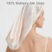 MEGICOT 100% Mulberry Long Silk Sleep Cap - Pink - Hair Care Bonnet for Long Natural & Curly Hair - Buy Online on GoSupps.com