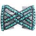 Lovef 6 Pcs Effortless Beauty Stretchable Double Combs Upzing Medium Magic Beaded Double Hair Clips - Buy Online on GoSupps.com