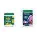Organika Enhanced Collagen Protein Power Greens - with 16 organic fruits and vegetables & Electrolytes + Enhanced Collagen- Wildberry Flavour- Sugar-Free Hydration + Protein 360 gram - 30 Servings Nutritional Supplement+ Wildberry Flavour