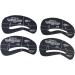 FRCOLOR 24pcs 6 Sets Eyebrow Makeup Templates Eyebrows Shape Tools Eyebrow Templates Mold Sticker Unibrow - Buy Online on GoSupps.com