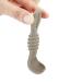 Pandaear Silicone Baby Open Learning Spoons - 6 Soft BPA-Free Self-Feeding Sporks for Babies 4-6 Months - Perfect for Porridge & BLW - Buy Online on GoSupps.com