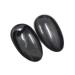 10 Pairs Black Plasstic Hair Dyeing Ear Cover Professional Waterproof Ear Protection Caps Bathing Shower Earmuffs Hairdressing Earflap for Hair Salon Coloring Kit