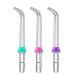3 Pieces Replacement Heads Replacement Classic Jet Tips Dental Water Jet Nozzle Accessories for Water Flossers (Like WP-100)