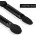 Fpoqbod 10Pcs Eyeshadow Applicators with Container Disposable Dual Sides Eyeshadow Brushes Eyeshadow Sponge Applicator Makeup Applicators Makeup Tool (Black) - Buy Online on GoSupps.com