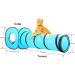 Pawise Cat Tunnel and Cube Pop Up Playset - Collapsible Indoor Outdoor Kitten Toys - Buy Online on GoSupps.com
