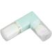 Portable Makeup Brush Ergonomic Strong Grip Odorless Retractable Powder Brush with Two Heads Anti-deformation for Home Use (Blue) - Buy Online on GoSupps.com
