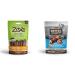 Zoe Dental Sticks for Dogs Antioxidant Small Cinnamon Flavor 6.2 oz Brown & Zo Better Than Rawhide Bones for Dogs Mini BBQ Chicken Flavor (8.2 oz) 234 g (Pack of 1)