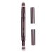 MOGILAN Dual Concealer Brush Under Eye Makeup Brushes for EyeShadow Powder Liquid Cream Concealer Blending Retractable with Cap Dual Ended Concealer Brush